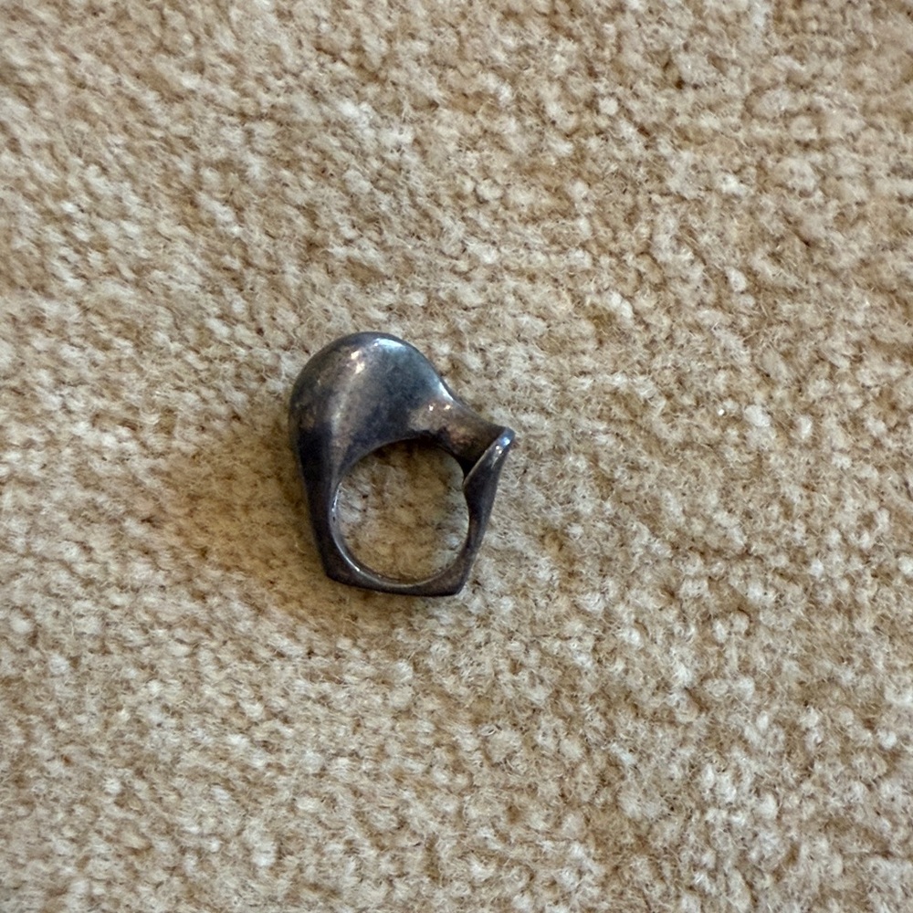 Vintage Unique Silver Ring
